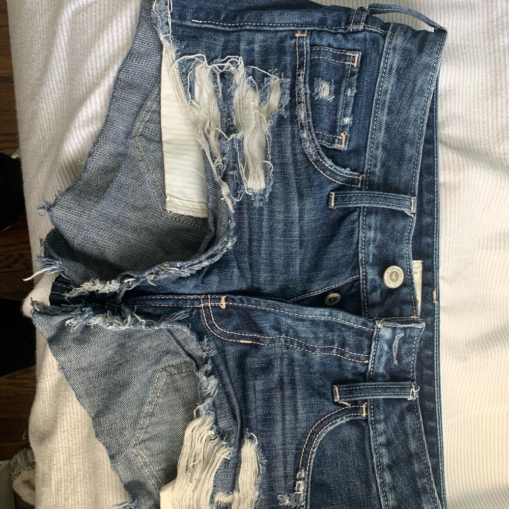 Short jean holister shorts